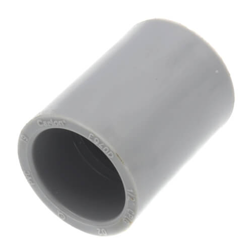 1/2" PVC Standard Coupling