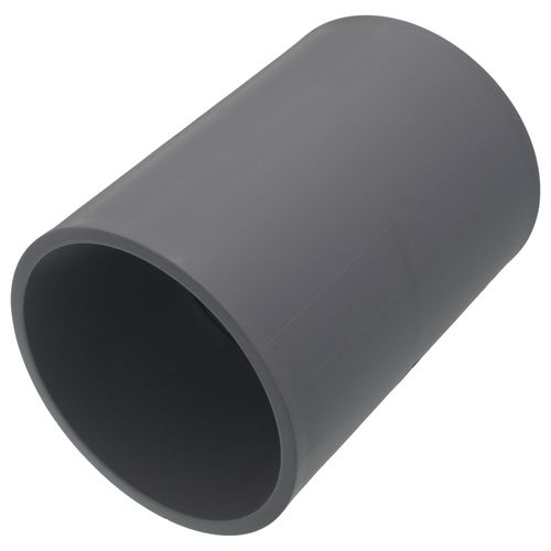 Main product image of 4" PVC Long Line Coupling w/ Conduit Stop