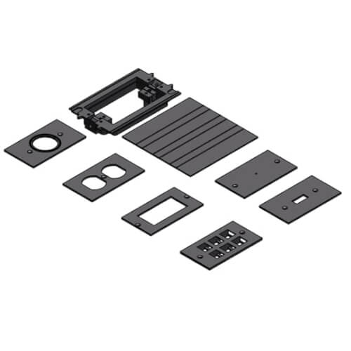 Main product image of Rectangular Floor Box Adapter Kit
