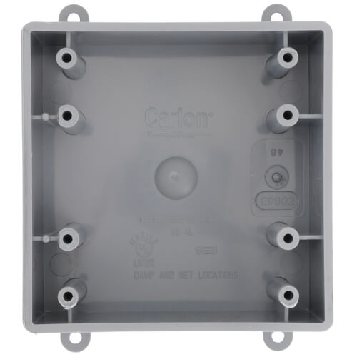 Main product image of 2-Gang Hub Less FS Weatherproof Box, 32 CU (Gray)