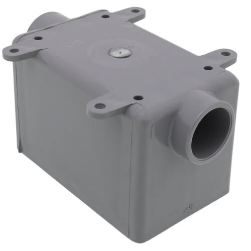 Main product image of 1-Gang 3/4" FDC Deep Weatherproof Box, 25 CU (Gray)