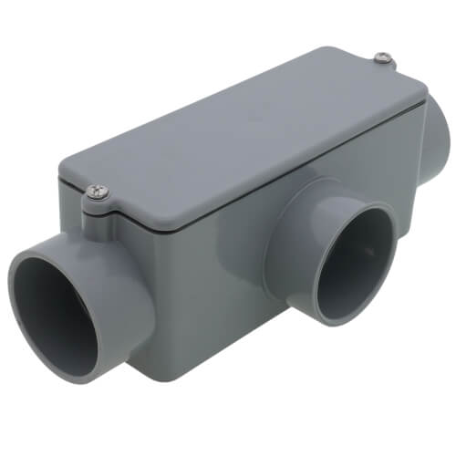 Main product image of 1-1/2" T PVC Conduit Body