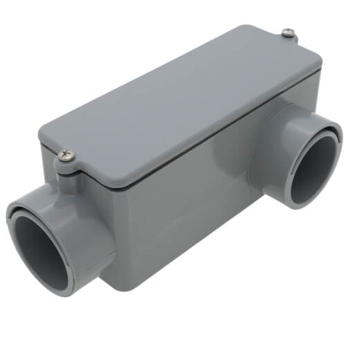 1-1/4" LL PVC Conduit Body