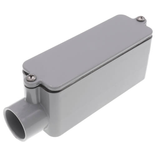 E985ECAR Carlon E985ECAR 3/4" LR PVC Conduit Body