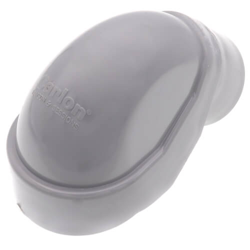 1" PVC Service Entrance Cap (Gray)
