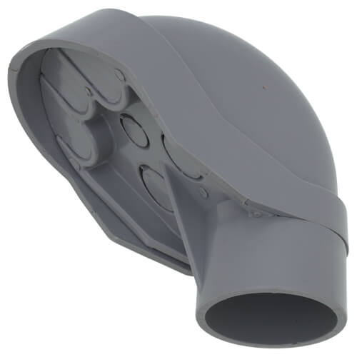 2" PVC Service Entrance Cap (Gray)