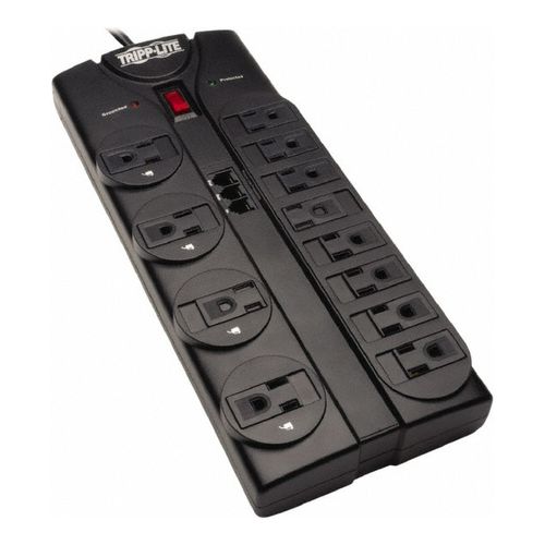 Main product image of Tripp-Lite 12 Outlets, 120 VAC, 15 Amps, 8 ft Cord, Power Outlet Strip, TLP1208TEL