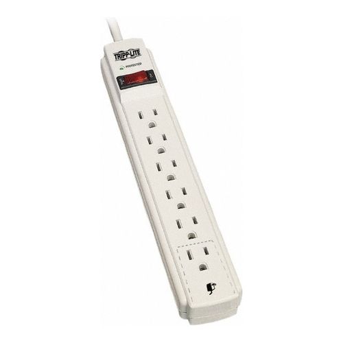 Main product image of Tripp-Lite 6 Outlets, 120 VAC, 15 Amps, 8 ft Cord, Power Outlet Strip, TLP608