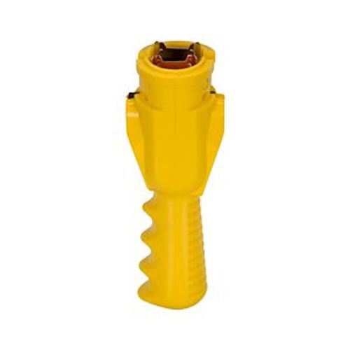 Main product image of Lampholder, Replacement, Push Switch, 6A, Yellow, Trouble Lamp, Vinyl, 5-15R, 125V 298905, 1071-BU