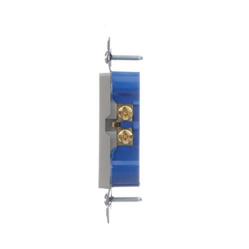 Main product image of Residential Duplex Receptacle, #14-10 Awg 15A 125V, SideAnd Push, Gray, Impact-Resistant Duplex, 1107GY-BOX