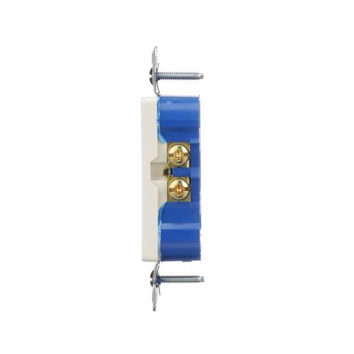 Main product image of Residential Duplex Receptacle, #14-10 Awg 15A 125V, SideAnd Push, Light Almond, 1107LA-BOX