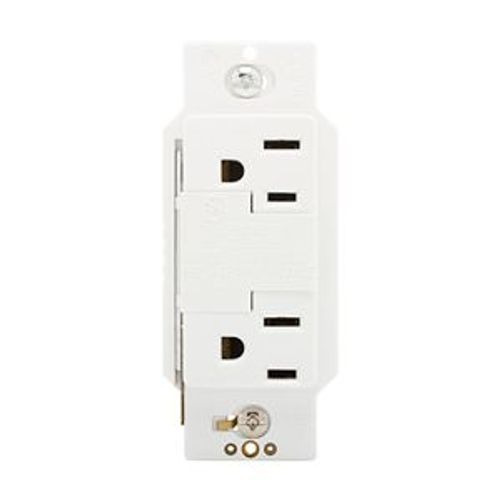 Main product image of Surgebloc Protection Receptacle, Audible Alarm, Auto-Ground, Stand 6" #12 Awg Leads, 15A, White, 1208W