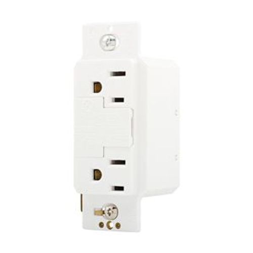 Main product image of Surgebloc Protection Receptacle, Audible Alarm, Auto-Ground, Stand 6" #12 Awg Leads, 15A, White, 1208W