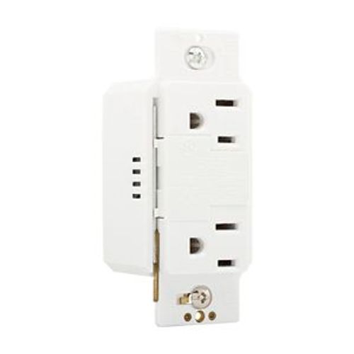 Main product image of Surgebloc Protection Receptacle, Audible Alarm, Auto-Ground, Stand 6" #12 Awg Leads, 15A, White, 1208W