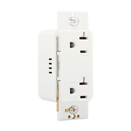 Main product image of Surgebloc Protection Receptacle, Audible Alarm, Auto-Ground, Stand 6" #12 Awg, 20A, 340J, White, 1210W
