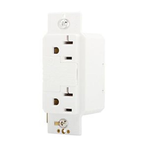 Main product image of Surgebloc Protection Receptacle, Audible Alarm, Auto-Ground, Stand 6" #12 Awg, 20A, 340J, White, 1210W