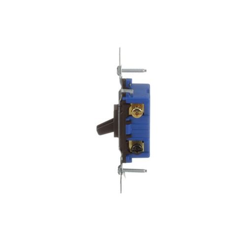 Main product image of Toggle Switch, #14-10 Awg 15A, 120V, Brown, Load Type: Motor Control, Fan, 1-Pole, 3-Way, 1303-7B