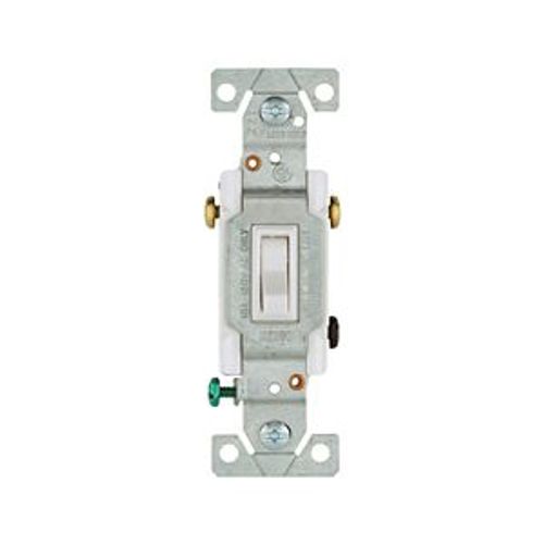 Main product image of Toggle Switch, #14-10 Awg 15A, 120V, Push Wire, Load Type: Motor Control, Fan 1-Pole, 3-Way, 1303-7LTWBOX