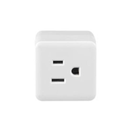 Main product image of 3 Outlet Cube Tap, Single Receptacle To 3 Outlets, 15A, 125V, White, Thermoplastic, 5-15R, 1482W-BOX