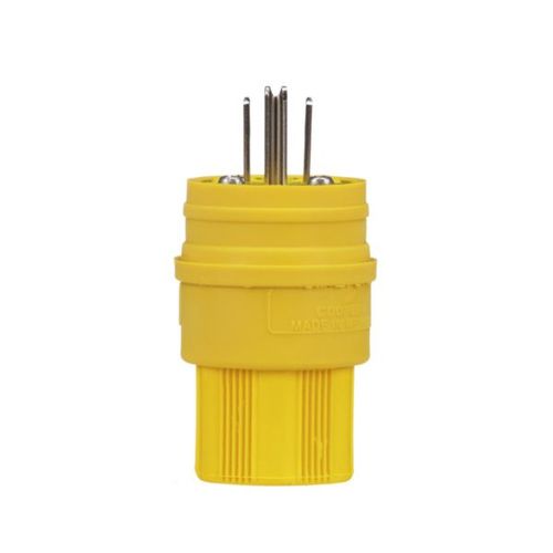 Main product image of Arrow Hart Watertight Straight Blade Plug, #18-10 Awg 15A 125V, 5-15P, 2-Pole, Bulk, 14W47