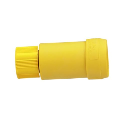 Main product image of Arrow Hart Watertight Straight Blade Connector, #18-10 Awg 15A 125V, 2-Pole, Bulk, 15W47