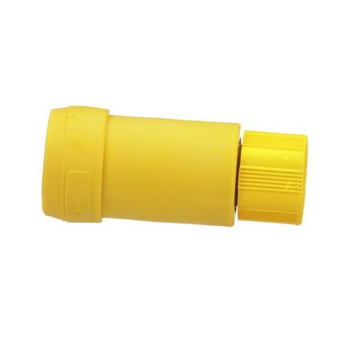 Main product image of Arrow Hart Watertight Straight Blade Connector, #18-10 Awg 15A 125V, 2-Pole, Bulk, 15W47