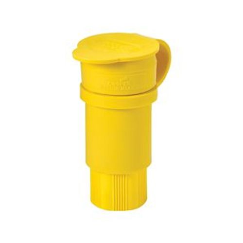 Main product image of Arrow Hart Watertight Straight Blade Connector, #18-10 Awg 15A, 250V, 6-15R, 2-Pole, Bulk, 15W49