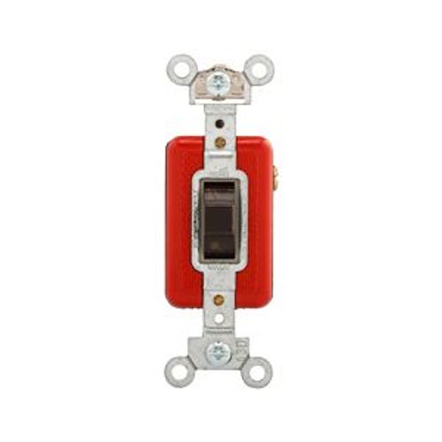Main product image of Arrow Hart Toggle Switch, #14-10 Awg 20A, 120/277V, Brown, Load Type: Motor Control, Fan, 1P, 1995B