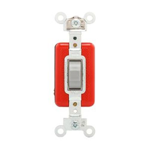 Main product image of Arrow Hart Toggle Switch, #14-10 Awg 20A, 120/277V, Gray, Load Type: Motor Control, Fan, 1P, 1995GY