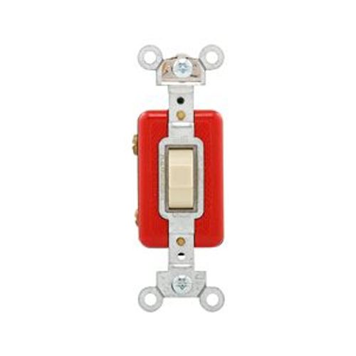 Main product image of Arrow Hart Toggle Switch, #14-10 Awg 20A, 120/277V, Ivory, Load Type: Motor Control, Fan, 1P, 1995V