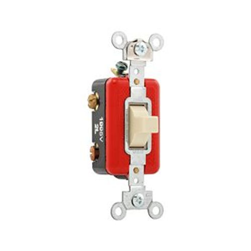 Main product image of Arrow Hart Toggle Switch, #14-10 Awg 20A, 120/277V, Ivory, Load Type: Motor Control, Fan, 1P, 1995V