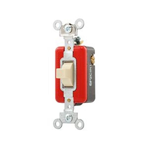 Main product image of Arrow Hart Toggle Switch, #14-10 Awg 20A, 120/277V, Ivory, Load Type: Motor Control, Fan, 1P, 1995V