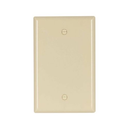 Main product image of Blank Wallplate, Box Mount, Ivory, Blank Cutout, Thermoset, Single- Gang, Mid-Size, Ed Box, 2029V-BOX