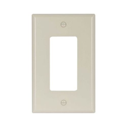 Main product image of Decorator / Gfci Wallplate, Lt. Almond, Decorator Cutout, Thermoset, Single- Gang, 2051LA-BOX