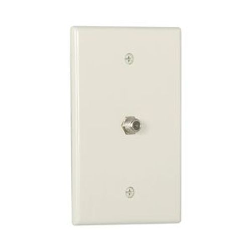 Main product image of Wallplate With Connector W/1 F Type Coax Adap Thermo Mid La, 2072LA