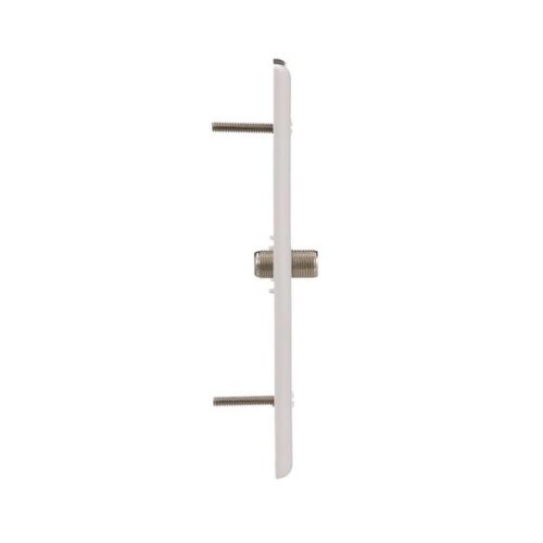 Main product image of Wallplate With Connector W/1 F Type Coax Adap Thermo Mid Wh, 2072W