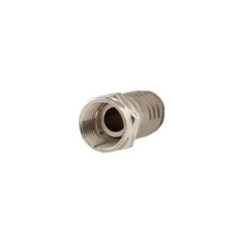 Main product image of Video Service Connector & Accessories, Crimp Ring Attached, Coax Type F Jack, Silver (25 Pack), 2076-16