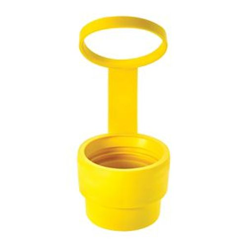 Main product image of Arrow Hart Plug Closure Cap, Watertight, Yellow, Santoprene, Used With Watertight Plug, 20PW