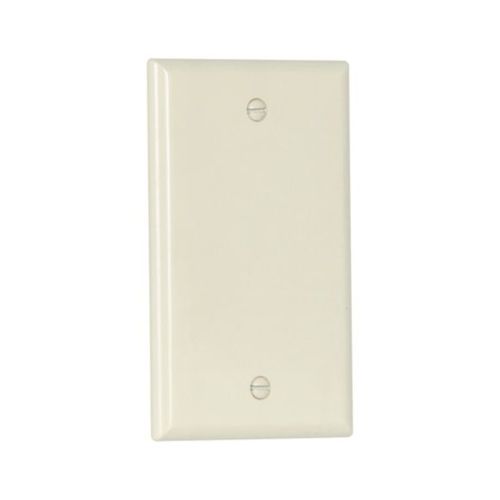 Main product image of Standard Size Blank Wallplate, Almond, Blank, Thermoset, 1, Standard, 2129A