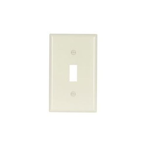 Main product image of Standard Size Toggle Switch Wallplate, Toggle, Thermoset, 1, Standard, 2134A-BOX