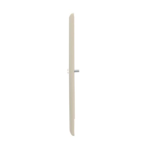 Main product image of Duplex Receptacle Wallplate, Ivory, Duplex Receptacle Cutout, Thermoset, Single-Gang, Oversize, 2142V-BOX