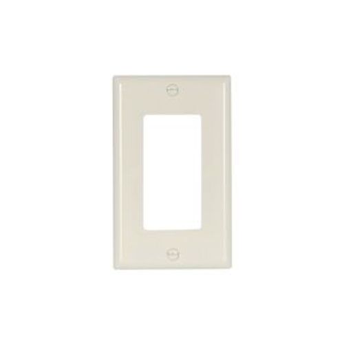 Main product image of Decorator / Gfci Wallplate, Lt. Almond, Decorator Cutout, Thermoset, Single- Gang, 2151LA-BOX