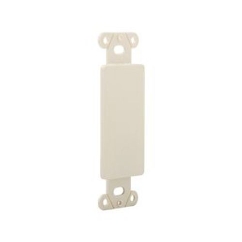 Main product image of Decorator Wallplate Adapter, Flush Mount, Light Almond, Blank, Thermoplastic, 2160LA-BOX