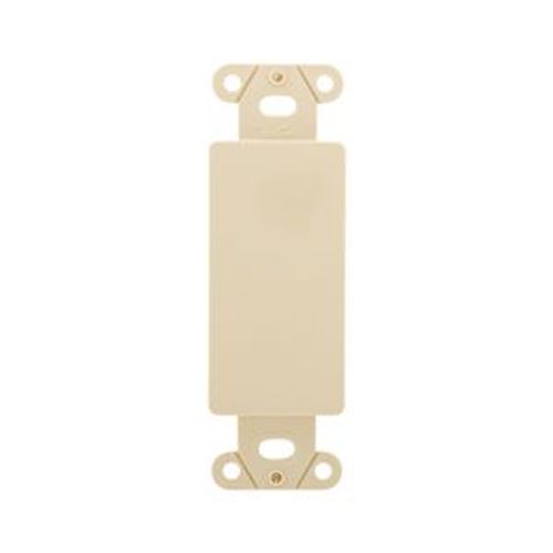 Main product image of Decorator Wallplate Adapter, Flush Mount, Ivory, Blank, Thermoplastic, 2160V-BOX