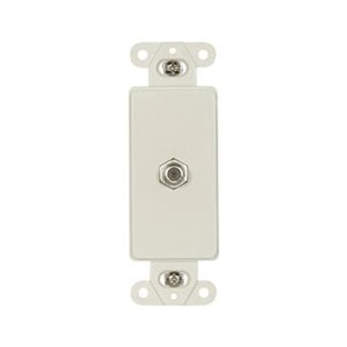 Main product image of Decorator Insert Coaxial Adapter, Light Almond, Flush, Decorator, Coax Adapter, Type F, Adapter, 2162LA
