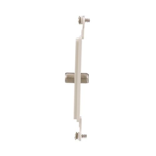 Main product image of Decorator Insert Coaxial Adapter, Light Almond, Flush, Decorator, Coax Adapter, Type F, Adapter, 2162LA