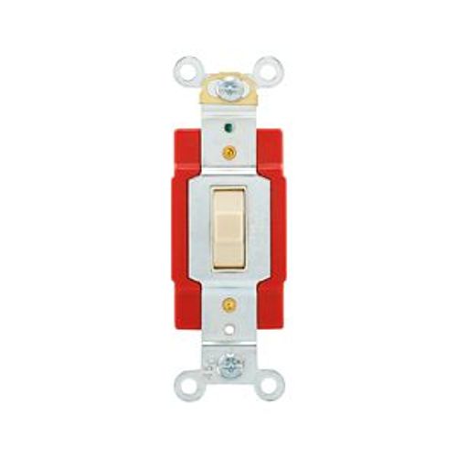 Main product image of Arrow Hart Toggle Switch, #14-10 Awg 20A, 120/277V, Ivory, Load Type: Motor Control, Fan, 1-Pole, 2225V