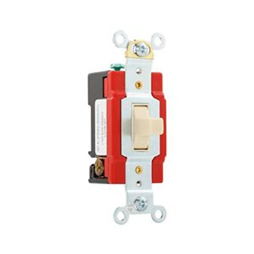 Main product image of Arrow Hart Toggle Switch, #14-10 Awg 20A, 120/277V, Ivory, Load Type: Motor Control, Fan, 1-Pole, 2225V
