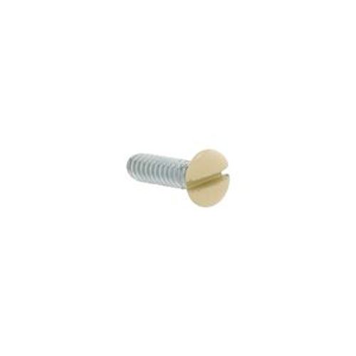 Main product image of Toggle & Receptacle Polycarbonate Wallplate Screws, Light Almond, Metal, #6-32 X 1/2", 231LA-BOX