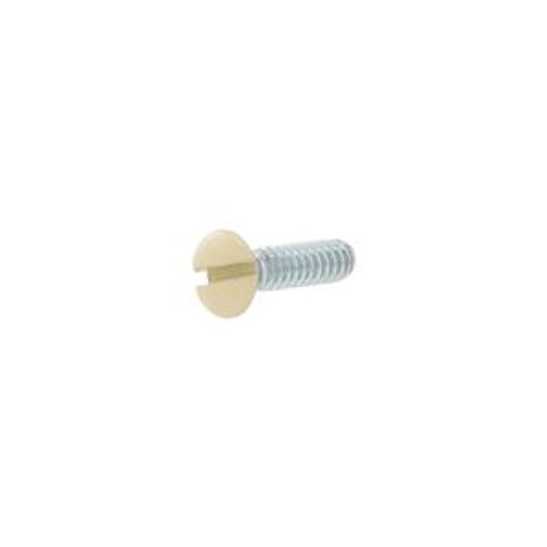 Main product image of Polycarbonate Wallplate Screws, Ivory, Metal, #6-32 X 1/2", 231V-BOX